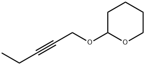 Tetrahydro-2-(2-pentyn-1-yloxy)-2H-Pyran Struktur