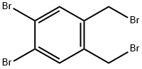 1,2-dibromo-4,5-bis(bromomethyl)benzene Struktur