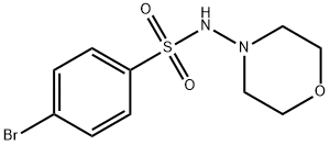 4-Bromo-N-morpholinobenzenesulfonamide Struktur