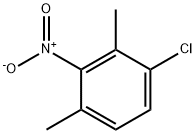 1-chloro-2,4-dimethyl-3-nitro-benzene Struktur