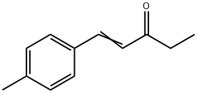 1-(PARA-TOLYL)-1-PENTEN-3-ONE Struktur