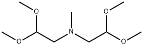 2,2'-METHYLIMINOBIS-(ACETALDEHYDE DIMETHYL ACETAL) Struktur