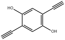 2,5-Diethynylhydroquinone Struktur