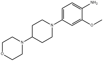 2-methoxy-4-(4-morpholinopiperidin-
1-yl)aniline Struktur