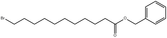 BENZYL 11-BROMOUNDECANOATE Struktur