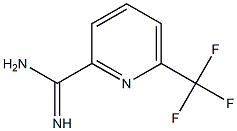 6-(Trifluoromethyl)picolinimidamide Struktur