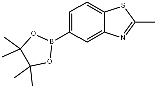 Benzothiazole, 2-methyl-5-(4,4,5,5-tetramethyl-1,3,2-dioxaborolan-2-yl)-|2-甲基-5-(4,4,5,5-四甲基-1,3,2-二氧硼雜戊環(huán)-2-基)苯并[D]噻唑