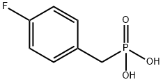 4-Fluorobenzylphosphonic acid Struktur