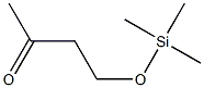 2-Butanone, 4-[(trimethylsilyl)oxy]- Struktur