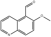 6-methoxyquinoline-5-carbaldehyde Structure