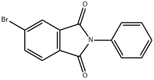 N-Phenyl-4-bromophthalimide Struktur