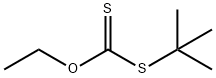 DITHIOCARBONIC ACID S-TERT-BUTYL ESTER O-ETHYL ESTER Struktur