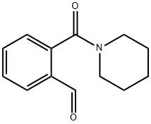 2-(1-PIPERIDINYLCARBONYL)-BENZALDEHYDE Struktur