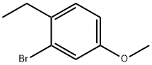 2-Bromo-1-ethyl-4-methoxybenzene Struktur