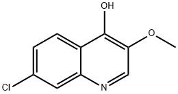 7-CHLORO-3-METHOXY-4-QUINOLINOL Struktur