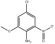 4-chloro-2-methoxy-6-nitroaniline Struktur