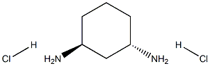 (1S,3S)-cyclohexane-1,3-diamine dihydrochloride Struktur