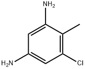 5-Chloro-4-methylbenzene-1,3-diamine Struktur