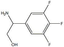 2-AMINO-2-(3,4,5-TRIFLUOROPHENYL)ETHAN-1-OL Struktur