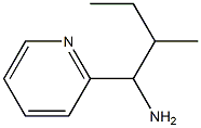 2-methyl-1-(pyridin-2-yl)butan-1-amine Struktur