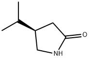 (4R)-4-(propan-2-yl)pyrrolidin-2-one Struktur