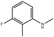 (3-Fluoro-2-methyl-phenyl)-methyl-amine Struktur