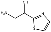 2-amino-1-(thiazol-2-yl)ethanol Struktur