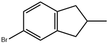 5-bromo-2-methyl-2,3-dihydro-1H-indene Struktur