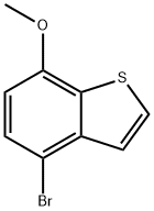 4-bromo-7-methoxybenzo[b]thiophene Struktur