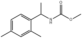 methyl (1-(2,4-dimethylphenyl)ethyl)carbamate Struktur