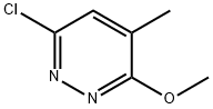 6-Chloro-3-methoxy-4-methylpyridazine Struktur