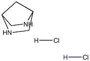 2,5-Diaza-bicyclo[2.2.1]heptane dihydrochloride Struktur