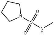 N-methyl-1-Pyrrolidinesulfonamide Struktur