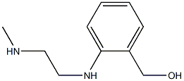 (2-([2-(METHYLAMINO)ETHYL]AMINO)PHENYL)METHANOL Struktur