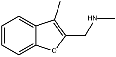 N-Methyl-1-(3-methylbenzofuran-2-yl)methanamine Struktur