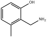 2-(aminomethyl)-3-methylphenol Struktur