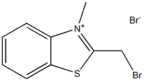 2-(Bromomethyl)-3-methylbenzo[d]thiazol-3-ium bromide Struktur