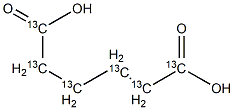 Adipic Acid-13C6 Struktur