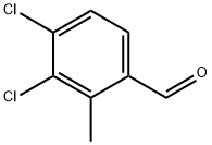 3,4-dichloro-2-methylbenzaldehyde Struktur