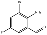 Benzaldehyde, 2-amino-3-bromo-5-fluoro- Struktur