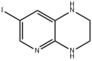 7-iodo-1,2,3,4-tetrahydropyrido[2,3-b]pyrazine Struktur