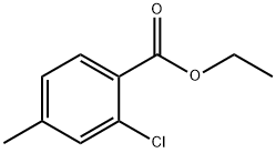 Ethyl 2-chloro-4-methylbenzoate Struktur