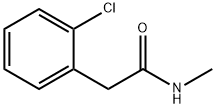 2-(2-Chlorophenyl)-N-Methylacetamide Struktur