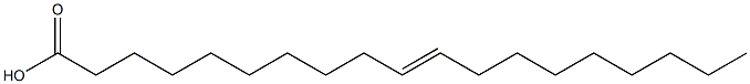 trans-10-Nonadecenoic acid Struktur