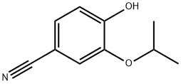 4-hydroxy-3-isopropoxybenzonitrile Struktur