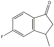 5-Fluoro-3-methyl-1-indanone Struktur