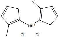 Bis(methylcyclopentadienyl)hafnium dichloride, 98% Struktur