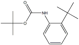 (2-tert-Butyl-phenyl)-carbamic acid tert-butyl ester Struktur