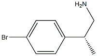 (R)-2-(4-bromophenyl)propan-1-amine Struktur