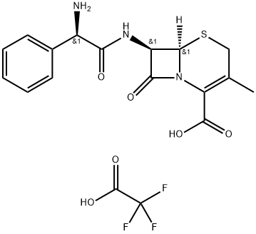 Cephalexin Impurity F Trifluoroacetate Struktur